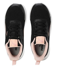 Puma Womens Alfarun Metallic WNS Black-Rose Dust Sneaker - 8 UK (39185402)