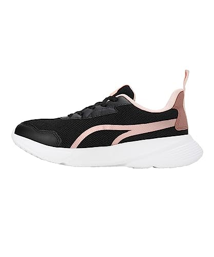 Puma Womens Alfarun Metallic WNS Black-Rose Dust Sneaker - 8 UK (39185402)