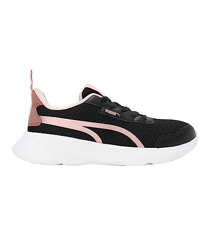 Puma Womens Alfarun Metallic WNS Black-Rose Dust Sneaker - 8 UK (39185402)