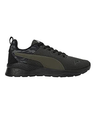 Puma Mens Anzarun Camo Black-Forest Night Sneaker - 11 UK (39184502)