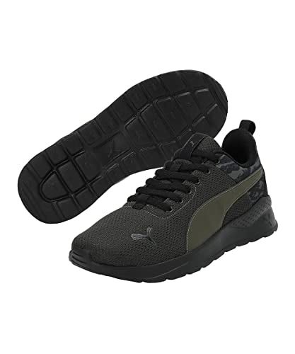 Puma Mens Anzarun Camo Black-Forest Night Sneaker - 11 UK (39184502)