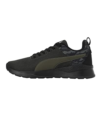 Puma Mens Anzarun Camo Black-Forest Night Sneaker - 11 UK (39184502)