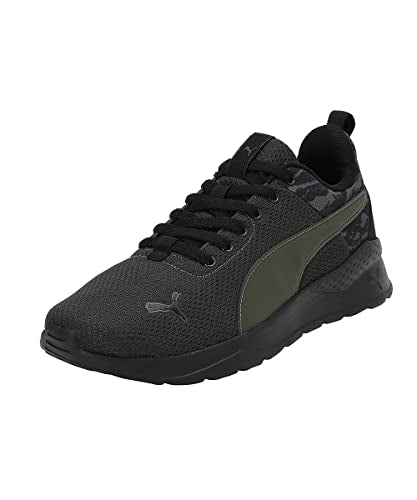 Puma Mens Anzarun Camo Black-Forest Night Sneaker - 11 UK (39184502)