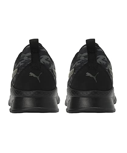 Puma Mens Anzarun Camo Black-Forest Night Sneaker - 11 UK (39184502)