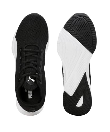 Puma Mens Coarse Black-White Running Shoe - 8UK (37998602)
