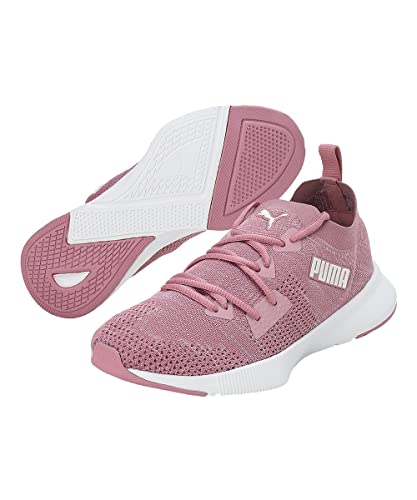 Puma Women, Flyer Runner Engineered Knit, Foxglove-White, Sneaker, 7UK, (37999402)