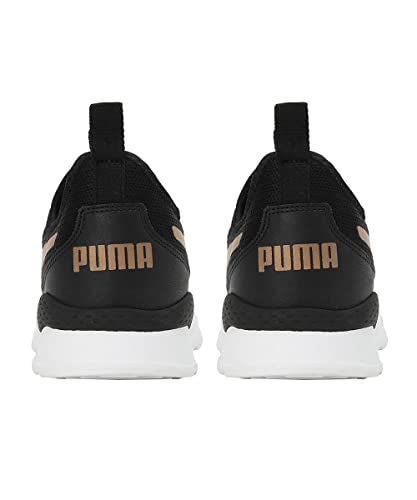 Puma Womens Anzarun Krick Pro WNS Slipon Black-Gold-Cool Dark Gray Sneaker - 4 UK (39180101)