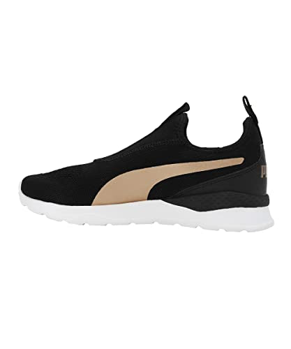 Puma Womens Anzarun Krick Pro WNS Slipon Black-Gold-Cool Dark Gray Sneaker - 4 UK (39180101)