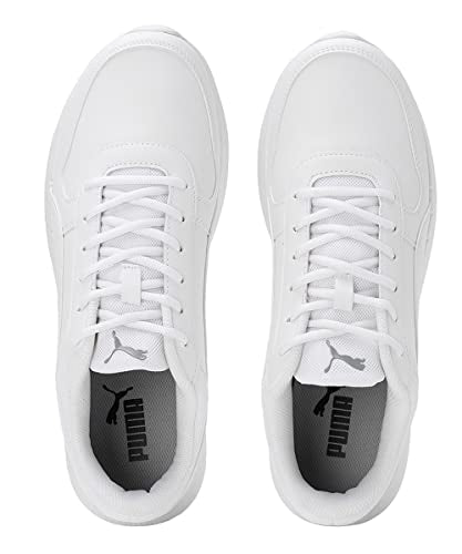 Puma Mens Dexfly V1 White-Cool Mid Gray Sneaker - 6UK (39400501)