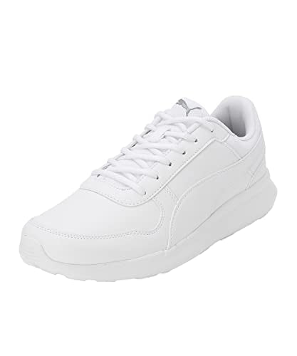 Puma Mens Dexfly V1 White-Cool Mid Gray Sneaker - 6UK (39400501)