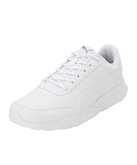 Puma Mens Dexfly V1 White-Cool Mid Gray Sneaker - 6UK (39400501)