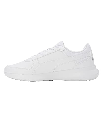 Puma Mens Dexfly V1 White-Cool Mid Gray Sneaker - 6UK (39400501)