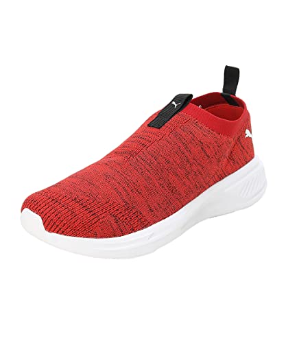 Puma Men, Scorch Mark Slip On, Black-Burnt Red-White, Sneaker, 8UK, (37998703)