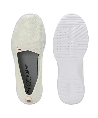Puma Women, Adelina, Pristine-Heartfelt-White, Sneaker, 5UK, (39500204)