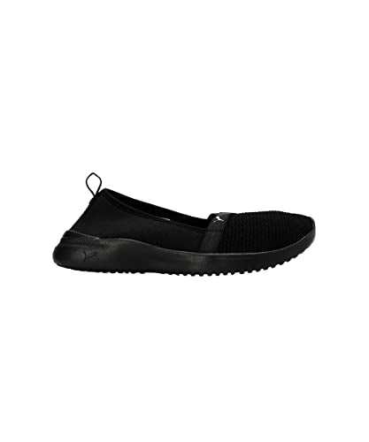 Puma Womens Adelina Black-Black-White Sneaker - 4UK (39500203)