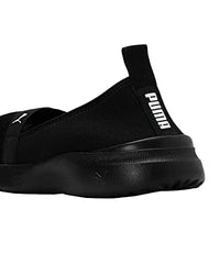Puma Womens Adelina Black-Black-White Sneaker - 4UK (39500203)