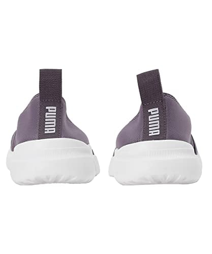 Puma Womens Adelina Purple Charcoal-Spring Lavender-White Sneaker - 5UK (39500202)