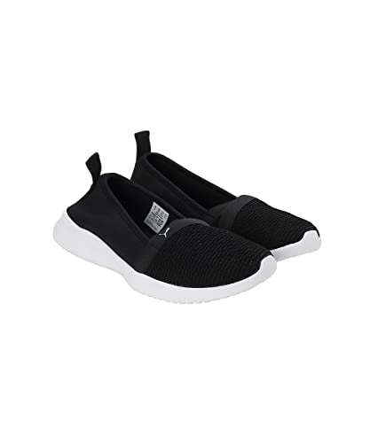 Puma Womens Adelina Black-Silver Sneaker - 8UK (39500201)