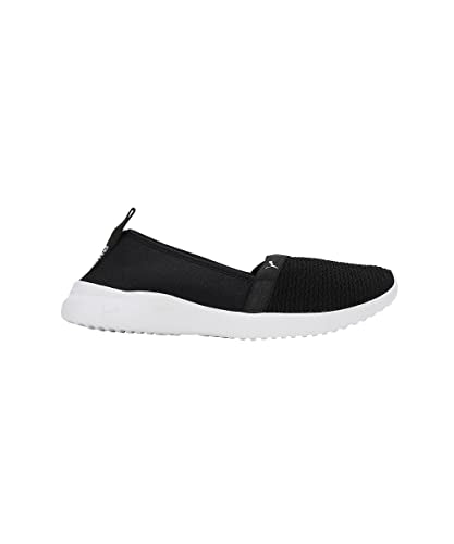 Puma Womens Adelina Black-Silver Sneaker - 8UK (39500201)