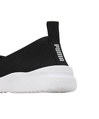 Puma Womens Adelina Black-Silver Sneaker - 8UK (39500201)