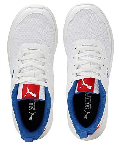 Puma Men, Alfarun, White-Team Royal-Red, Sneaker, 9UK, (39186301)