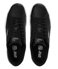 Puma Unisex-Adult Smash 3.0 L Black-Black-White Sneaker - 10UK (39620801)
