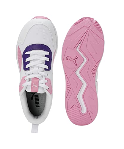 Puma Womens Cblock WNS White-Lilac Chiffon-Victoria Blue Sneaker - 4UK (39606901)