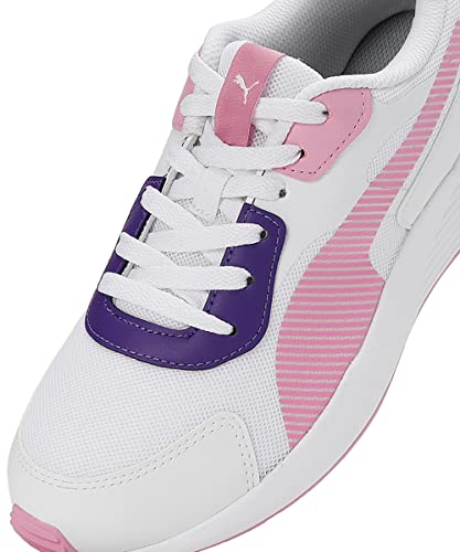 Puma Womens Cblock WNS White-Lilac Chiffon-Victoria Blue Sneaker - 4UK (39606901)