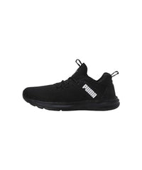 Puma Mens Enzo Leam Black-White Running Shoe - 6 UK (30973402)