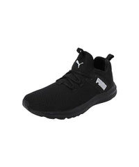 Puma Mens Enzo Leam Black-White Running Shoe - 6 UK (30973402)