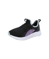 Puma Girls, SoftrideSophia2 Deep Dive Jr, Black-Ultraviolet-Turquoise Surf, Sneaker, 4UK, (39564902)
