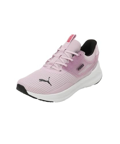 Puma Unisex-Adult Softride Symmetry Grape Mist-Garnet Rose-Black Running Shoe - 7 UK (37958204)