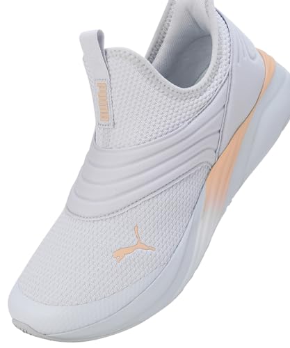 Puma Women, Softride Sophia2 Slip-On WNS, Silver Mist-Peach Fizz, Sneaker, 7UK, (37878710)