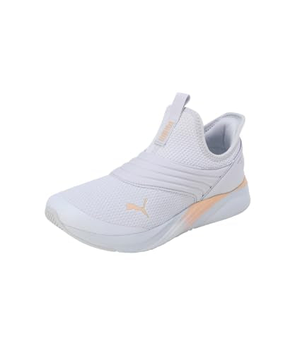 Puma Women, Softride Sophia2 Slip-On WNS, Silver Mist-Peach Fizz, Sneaker, 7UK, (37878710)