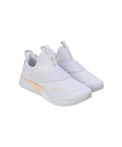 Puma Women, Softride Sophia2 Slip-On WNS, Silver Mist-Peach Fizz, Sneaker, 7UK, (37878710)
