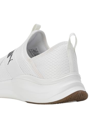 Puma Womens Softride Harmony Slip WNS Warm White-Black Running Shoe - 5 UK (37960602)