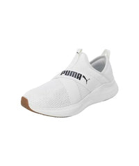 Puma Womens Softride Harmony Slip WNS Warm White-Black Running Shoe - 5 UK (37960602)