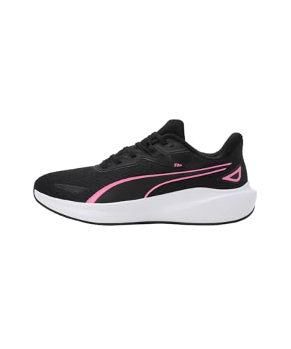 Puma Unisex-Adult Skyrocket Lite Black-Fast Pink-White Running Shoe - 6 UK (37943709)