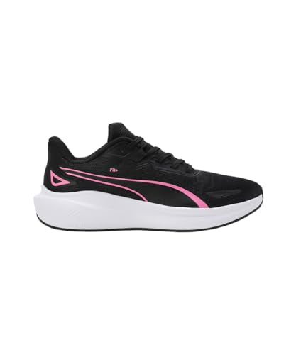 Puma Unisex-Adult Skyrocket Lite Black-Fast Pink-White Running Shoe - 6 UK (37943709)