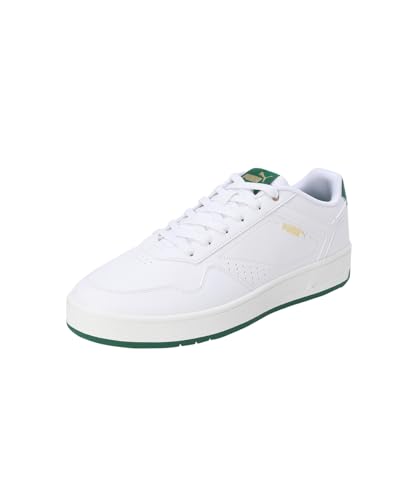 Puma Unisex-Adult Court Classic White-Vine-Gold Sneaker - 8 UK (39501803)