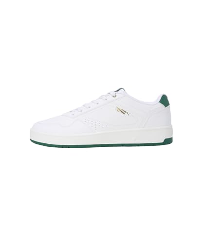 Puma Unisex-Adult Court Classic White-Vine-Gold Sneaker - 8 UK (39501803)