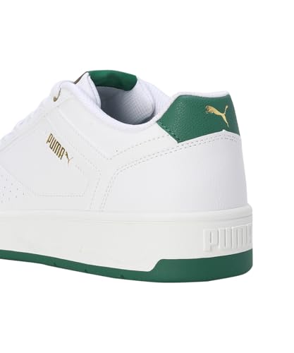 Puma Unisex-Adult Court Classic White-Vine-Gold Sneaker - 8 UK (39501803)