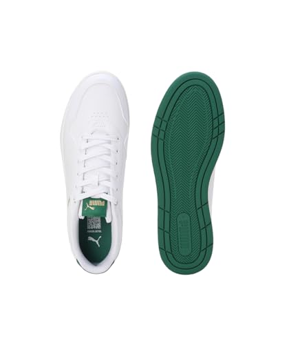 Puma Unisex-Adult Court Classic White-Vine-Gold Sneaker - 8 UK (39501803)