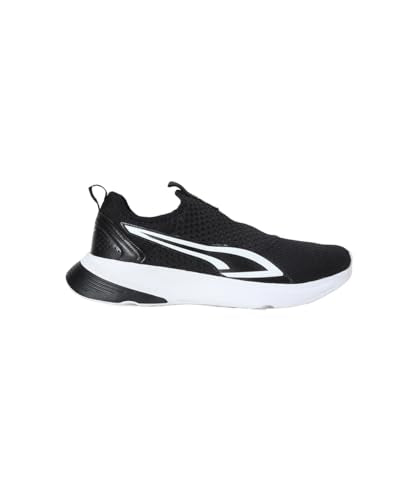 Puma Mens Asteride Black-White Sneaker - 6 UK (39464901)