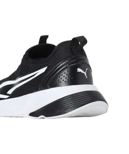Puma Mens Asteride Black-White Sneaker - 6 UK (39464901)