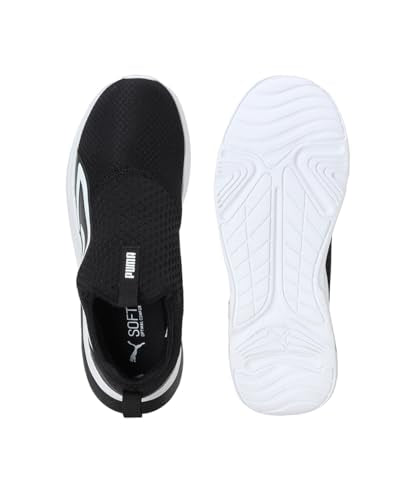 Puma Mens Asteride Black-White Sneaker - 6 UK (39464901)