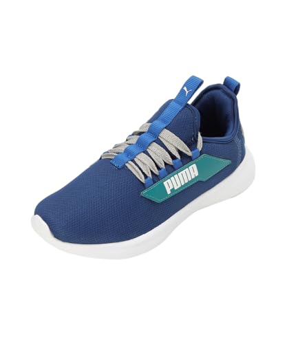 Puma Unisex-Kid Softride Vital Pro Jr Clyde Royal-Team Royal-Green Lagoon Sneaker - 6 UK (39680601)
