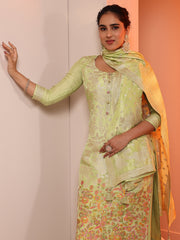 LIBAS LADIES WESTERN KURTI 3PCS SET 49560 GREEN