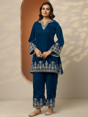 LIBAS LADIES WESTERN W KURTI 2PCS SET 49630 NAVY BLUE
