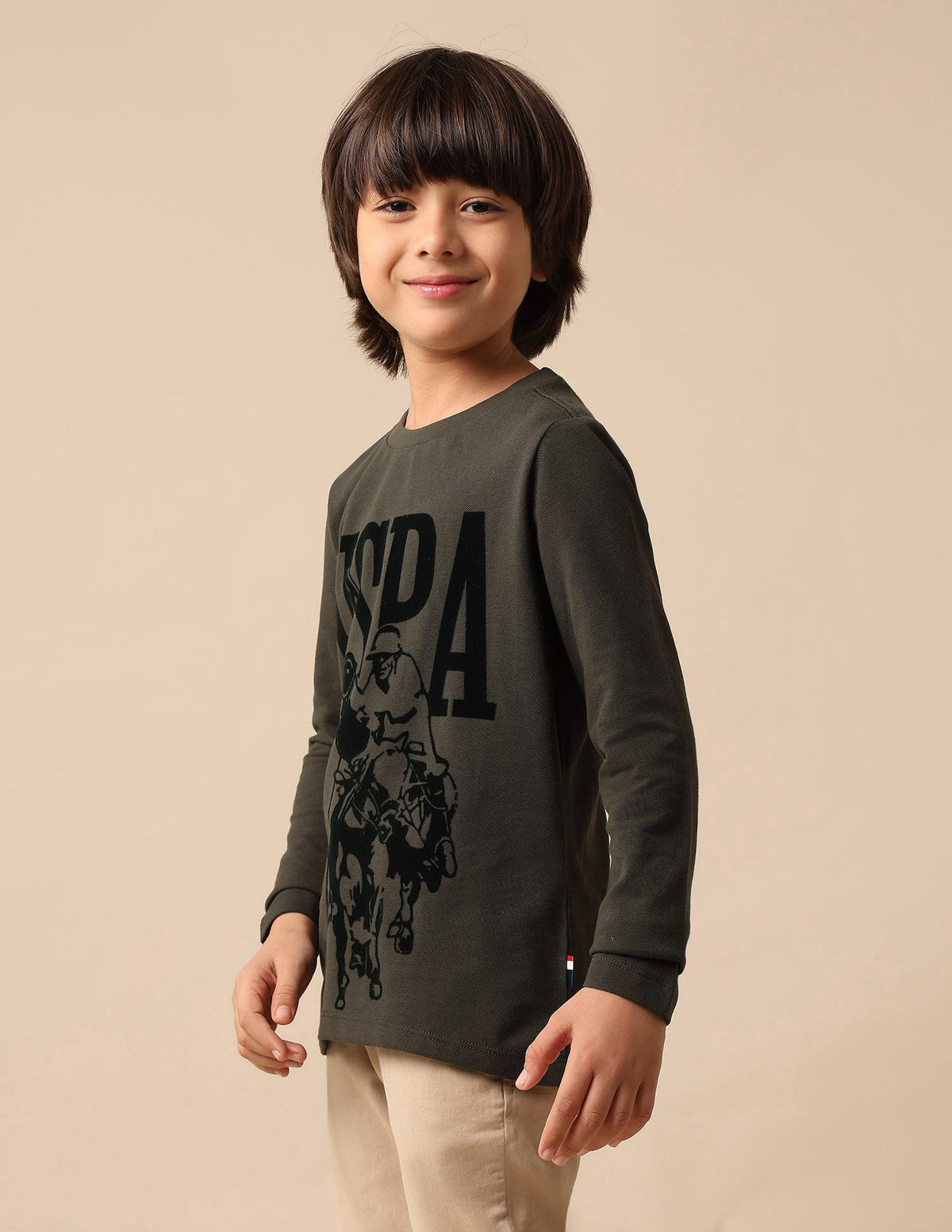 U.S.Polo Kids Boys T-Shirt F/S Uktsh2058